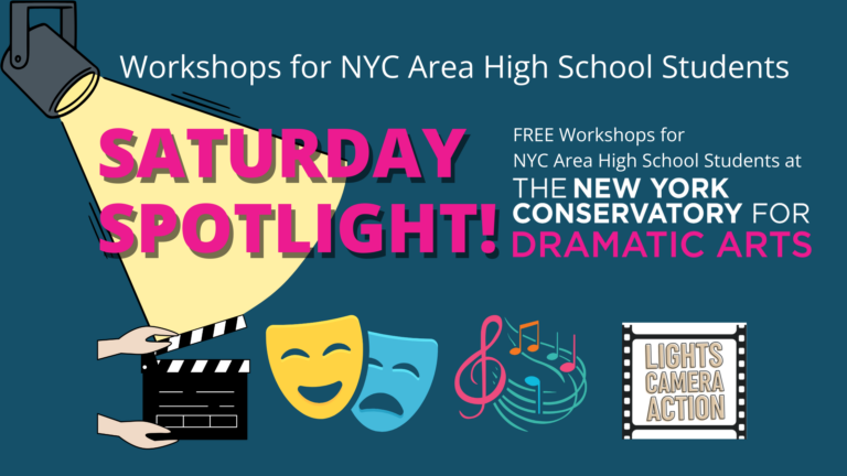 Saturday Spotlight Workshops for NYC Area High School Students